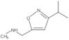 N-Methyl-3-(1-methylethyl)-5-isoxazolemethanamine