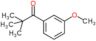 1-(3-Methoxyphenyl)-2,2-dimethyl-1-propanone