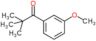 1-(3-methoxyphenyl)-2,2-dimethyl-propan-1-one