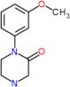 1-(3-methoxyphenyl)piperazin-2-one