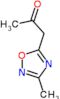 1-(3-Methyl-1,2,4-oxadiazol-5-yl)-2-propanone