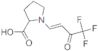 1-(4,4,4-TRIFLUORO-3-OXO-BUT-1-ENYL)-PYRROLIDINE-2-CARBOXYLIC ACID