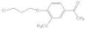 1-[4-(3-Chloropropoxy)-3-methoxyphenyl]ethanone