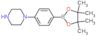 1-[4-(4,4,5,5-tetramethyl-1,3,2-dioxaborolan-2-yl)phenyl]piperazine