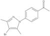 1-[4-(4-Bromo-3,5-dimethyl-1H-pyrazol-1-yl)phenyl]ethanone