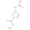 2-Cyclopentene-1-carboxylic acid, 4-(acetylamino)-, methyl ester, cis-