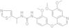 N-[4-[(6,7-Dimethoxy-4-quinolinyl)oxy]-2-methoxyphenyl]-N'-[1-(2-thiazolyl)ethyl]urea