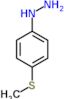 [4-(methylsulfanyl)phenyl]hydrazine hydrochloride