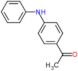 1-[4-(phenylamino)phenyl]ethanone