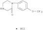 2-Piperazinone,1-[4-(trifluoromethoxy)phenyl]-, hydrochloride (1:1)
