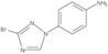 4-(3-Bromo-1H-1,2,4-triazol-1-yl)benzenamine