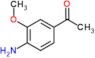 1-(4-amino-3-methoxyphenyl)ethanone