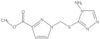 Methyl 1-[[(4-amino-4H-1,2,4-triazol-3-yl)thio]methyl]-1H-pyrazole-3-carboxylate