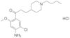 1-(4-Amino-5-chloro-2-methoxyphenyl)-3-(1-butyl-4-piperidinyl)-1-propanone hydrochloride (1:1)