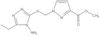 Methyl 1-[[(4-amino-5-ethyl-4H-1,2,4-triazol-3-yl)thio]methyl]-1H-pyrazole-3-carboxylate