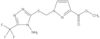 Methyl 1-[[[4-amino-5-(trifluoromethyl)-4H-1,2,4-triazol-3-yl]thio]methyl]-1H-pyrazole-3-carboxy...