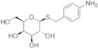 P-aminobenzyl-1-thio-B-D-*galactopyranoside cryst