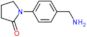 1-[4-(aminomethyl)phenyl]pyrrolidin-2-one