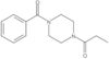 1-(4-Benzoylpiperazin-1-yl)propan-1-one