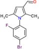 1-(4-bromo-2-fluorophenyl)-2,5-dimethyl-1H-pyrrole-3-carbaldehyde