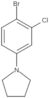 1-(4-Bromo-3-chlorophenyl)pyrrolidine