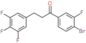 1-(4-bromo-3-fluoro-phenyl)-3-(3,4,5-trifluorophenyl)propan-1-one