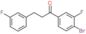 1-Propanone, 1-(4-bromo-3-fluorophenyl)-3-(3-fluorophenyl)-