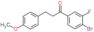 1-Propanone, 1-(4-bromo-3-fluorophenyl)-3-(4-methoxyphenyl)-