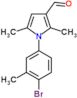 1-(4-bromo-3-methylphenyl)-2,5-dimethyl-1H-pyrrole-3-carbaldehyde