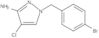 1-[(4-Bromophenyl)methyl]-4-chloro-1H-pyrazol-3-amine