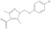1-[(4-Bromophenoxy)methyl]-3,5-dimethyl-4-nitro-1H-pyrazole