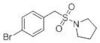 1-(4-BROMOBENZYLSULFONYL)PYRROLIDINE