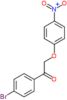 1-(4-bromophenyl)-2-(4-nitrophenoxy)ethanone