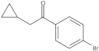 1-(4-Bromophenyl)-2-cyclopropylethanone