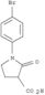 3-Pyrrolidinecarboxylicacid, 1-(4-bromophenyl)-2-oxo-