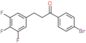 1-Propanone, 1-(4-bromophenyl)-3-(3,4,5-trifluorophenyl)-