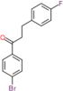 1-(4-bromophenyl)-3-(4-fluorophenyl)propan-1-one