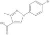 1H-Pyrazole-4-carboxylic acid, 1-(4-bromophenyl)-3-methyl-