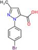 1-(4-bromophenyl)-3-methyl-1H-pyrazole-5-carboxylic acid