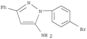 1-(4-Bromophenyl)-3-phenyl-1H-pyrazol-5-amine