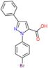 1-(4-bromophenyl)-3-phenyl-1H-pyrazole-5-carboxylic acid