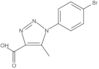 1-(4-Bromophenyl)-5-methyl-1H-1,2,3-triazole-4-carboxylic acid