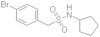 1-(4-bromophenyl)-N-cyclopentylmethanesulfonamide