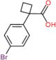1-(4-bromophenyl)cyclobutanecarboxylic acid