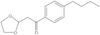 1-(4-butilfenil)-2-(1,3-dioxolan-2-il)etanona