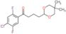 1-(4-chloro-2,5-difluoro-phenyl)-4-(5,5-dimethyl-1,3-dioxan-2-yl)butan-1-one