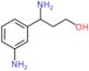 3-amino-3-(3-aminophenyl)propan-1-ol