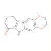 7H-1,4-Dioxino[2,3-b]carbazol-7-one, 2,3,6,8,9,10-hexahydro-