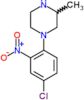 1-(4-chloro-2-nitrophenyl)-3-methylpiperazine