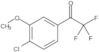 1-(4-Chloro-3-methoxyphenyl)-2,2,2-trifluoroethanone